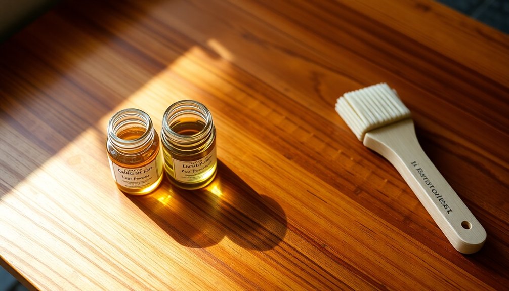 regularly oil butcher blocks