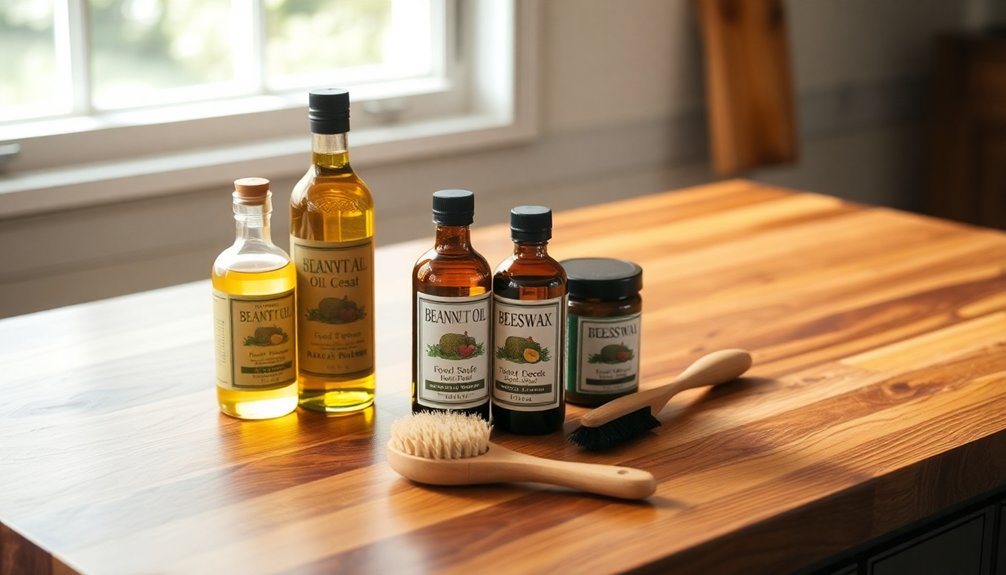 safe oils for butcher blocks