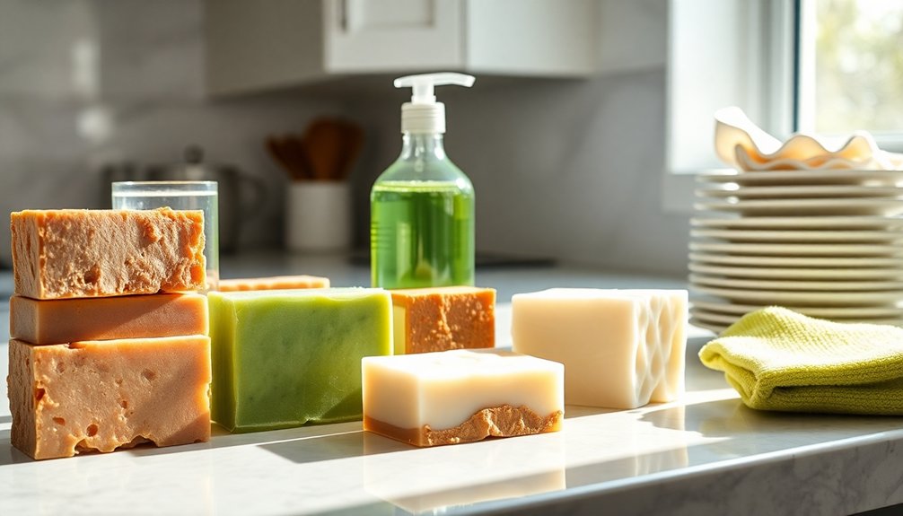 solid versus liquid dish soap