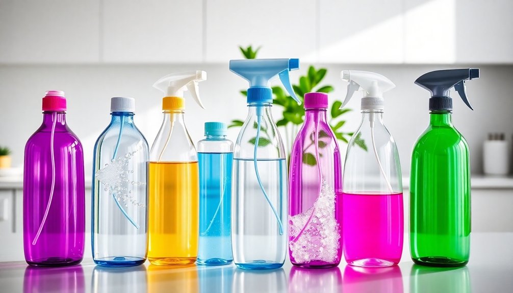 sustainable glass cleaning bottle