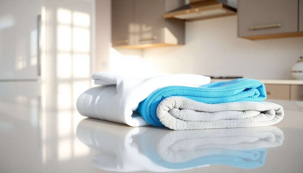 three towel cleaning method