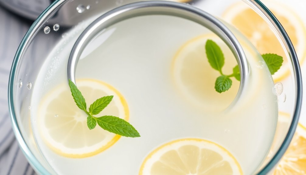 vinegar cleaning for sealing