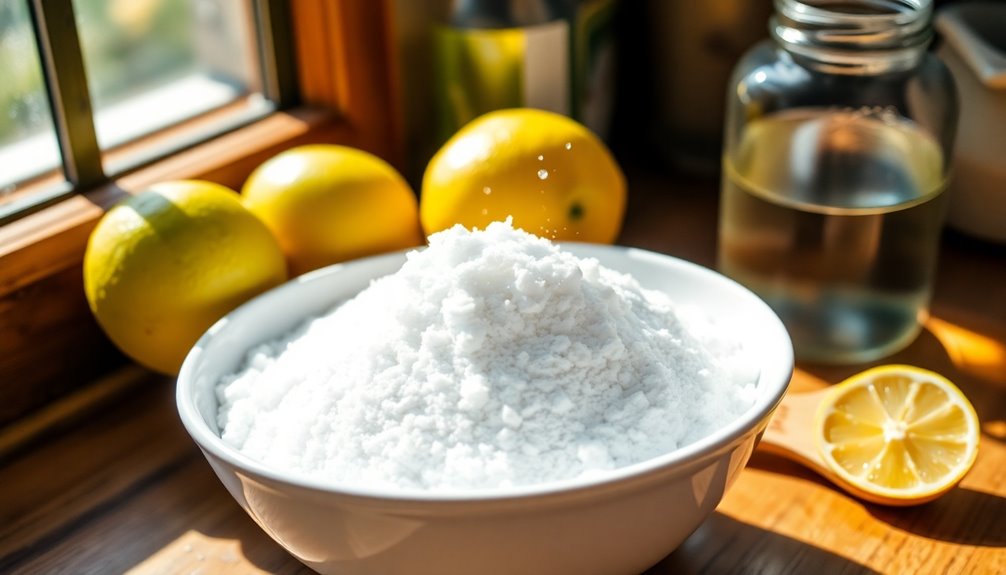 baking soda stain remover