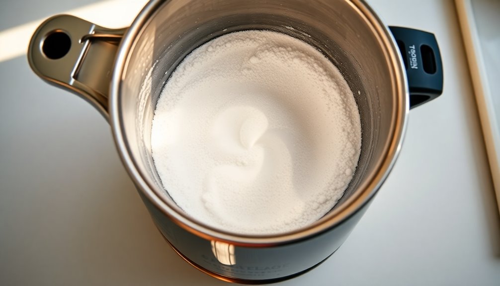 citric acid removes limescale safely