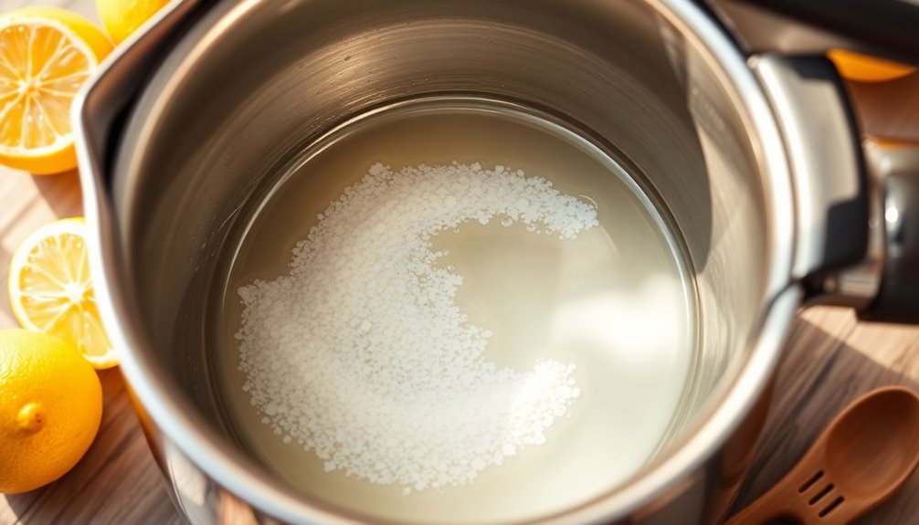 eco friendly descaling with citric