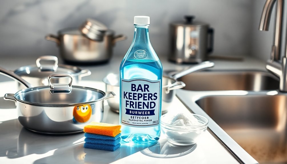 effective cleaning with bar keepers friend