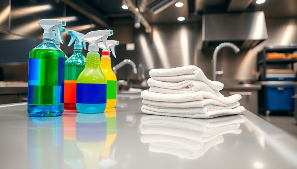 effective kitchen disinfectant practices