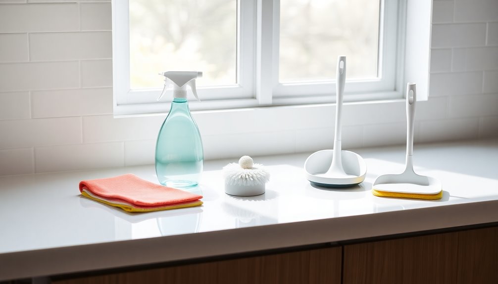 efficient kitchen cleaning tools