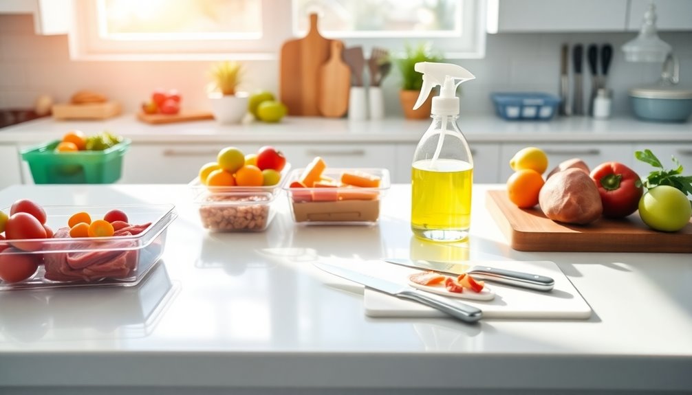 hygienic kitchen food storage