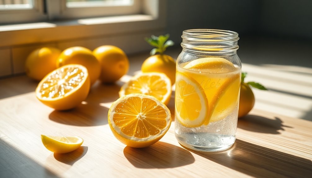 lemon juice natural cleaner