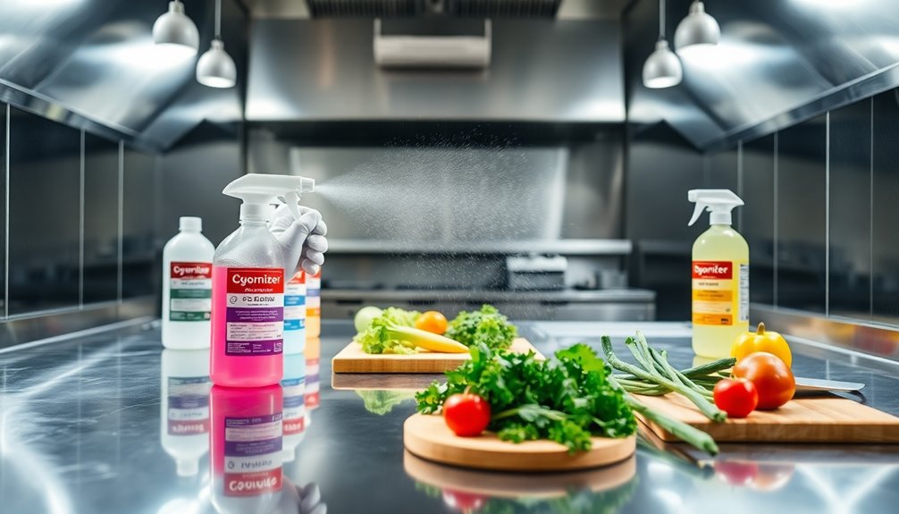 sanitization ensures food safety