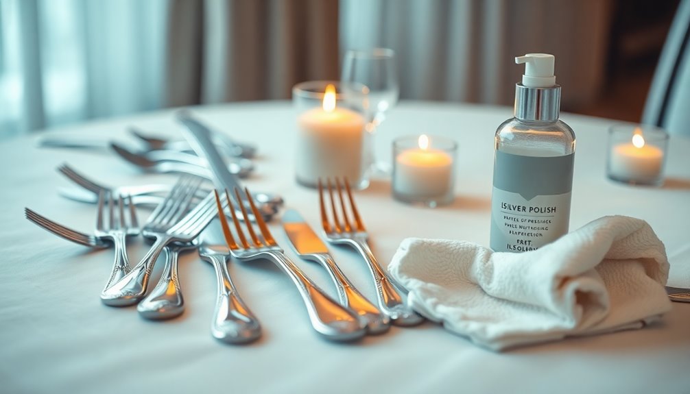 silverware care enhances ambiance