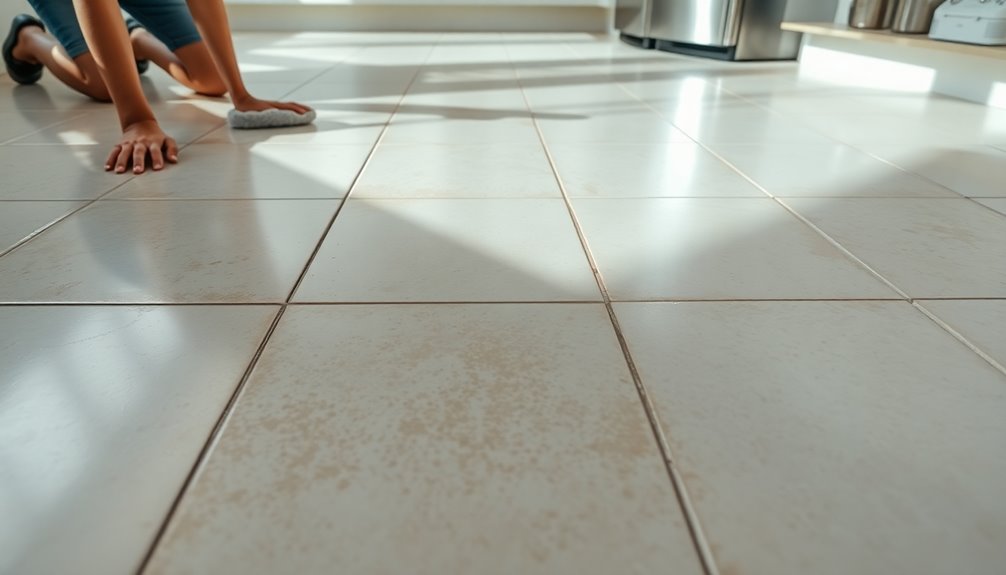 wax buildup kitchen signs