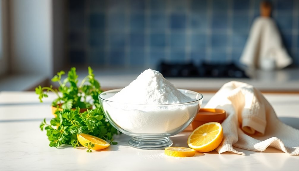 baking soda absorbs odors effectively
