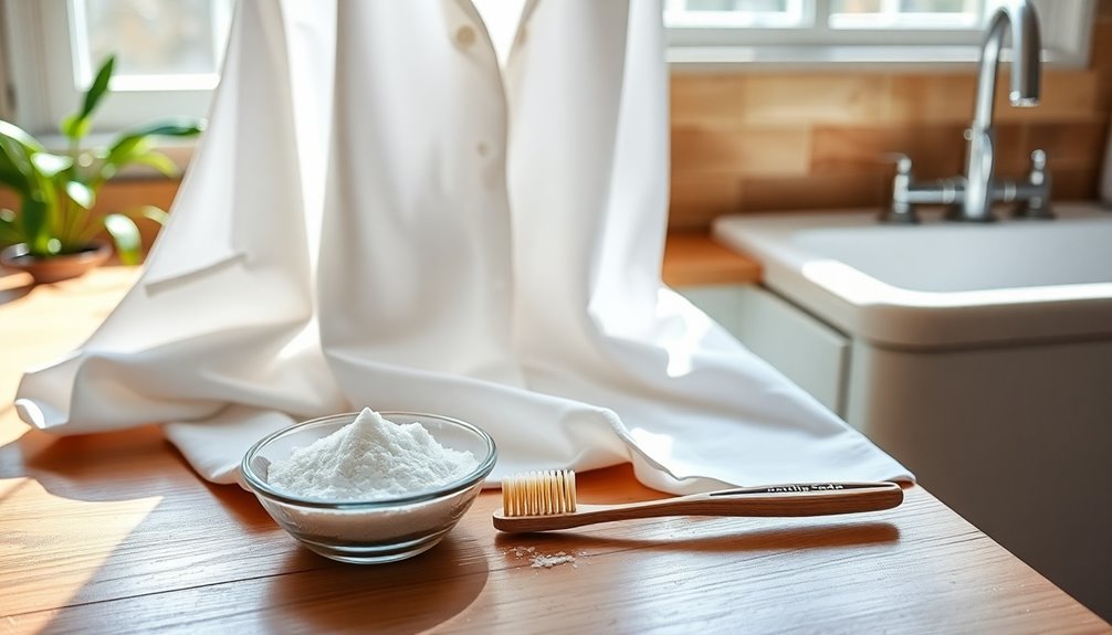 baking soda stain removal