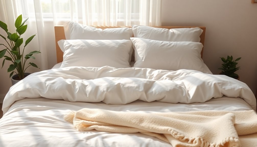 bedding swap for comfort