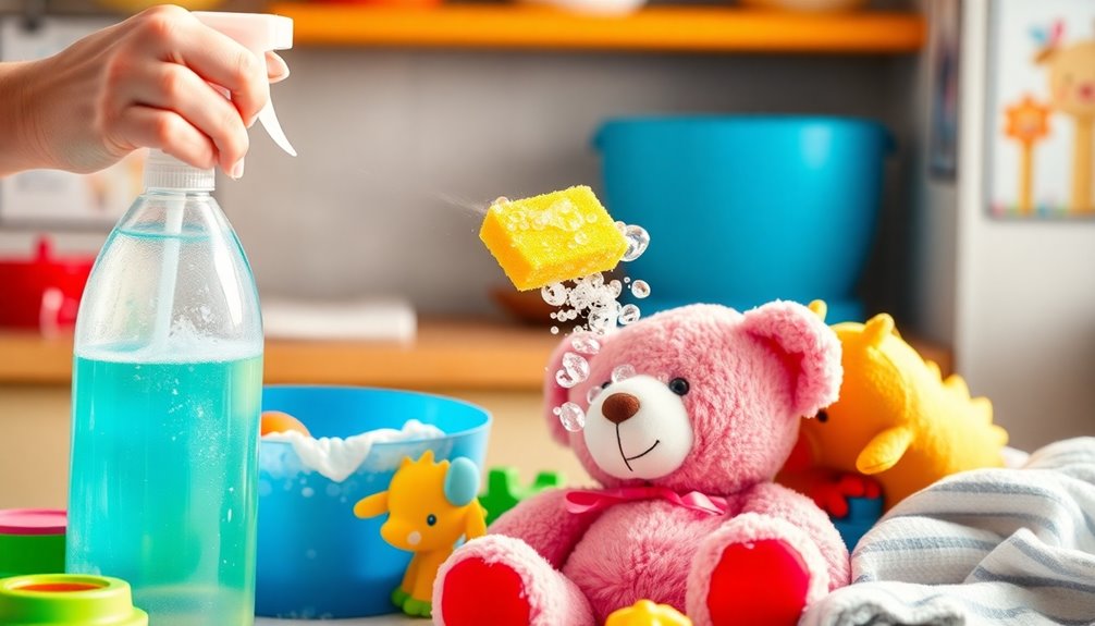 clean toys healthy kids