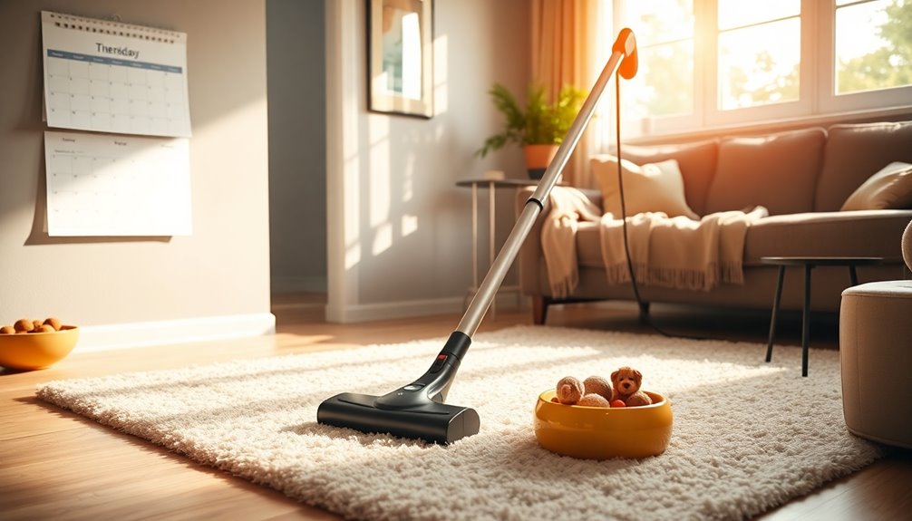 cleaning routine for schedule