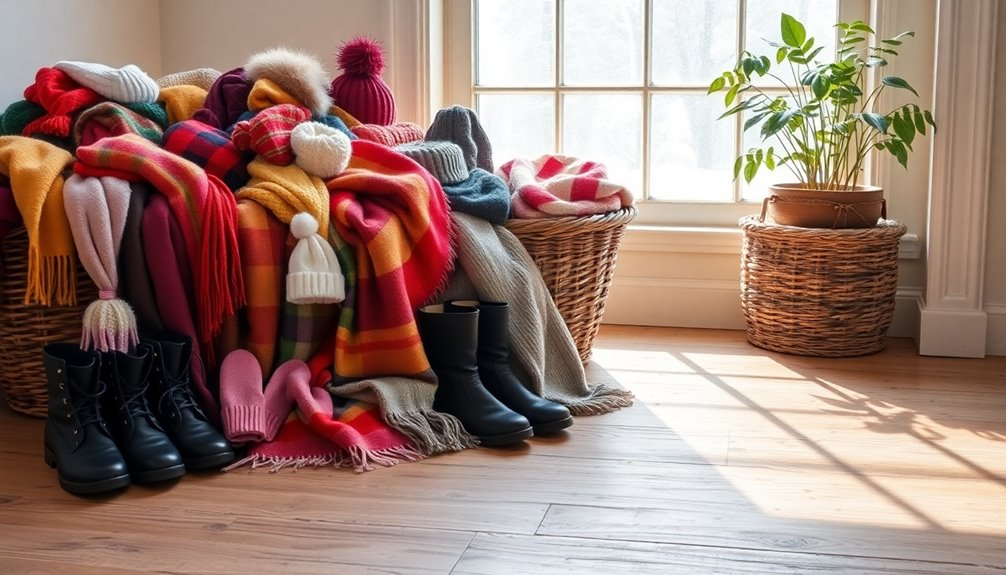 clear out winter gear