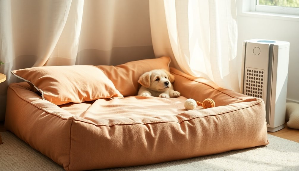 comfortable hygienic pet bedding