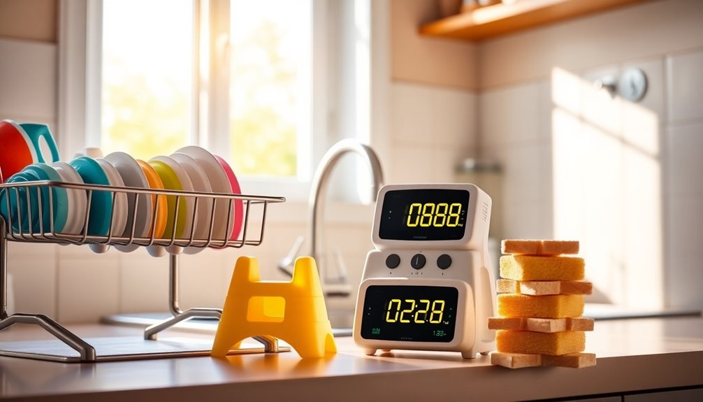 daily dishwashing family routine