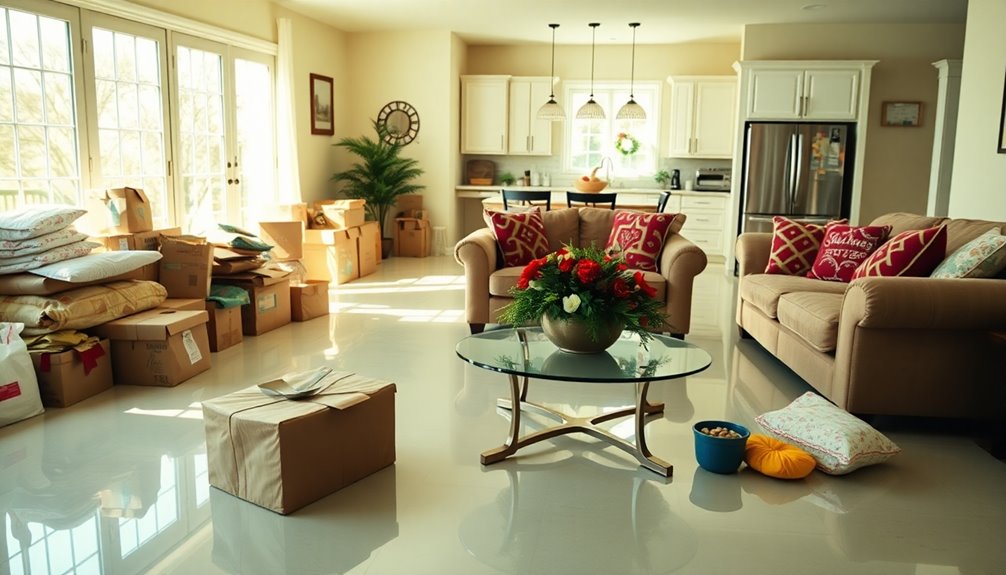 declutter for effective cleaning