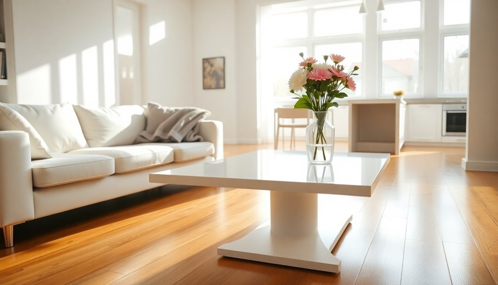 declutter for efficient cleaning