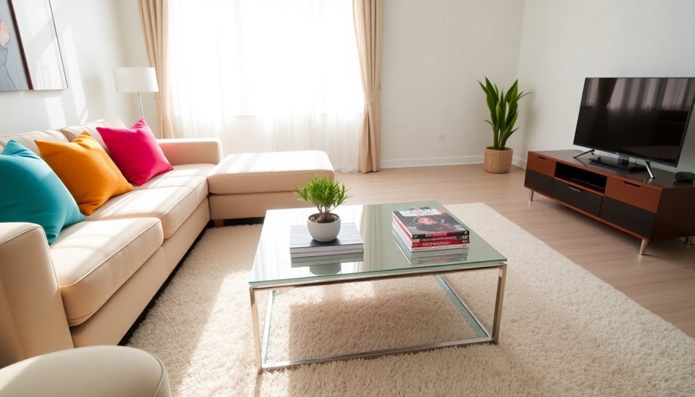 declutter for inviting space