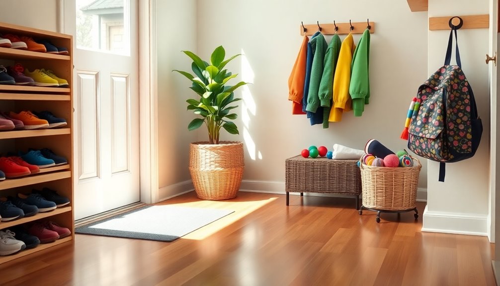 declutter your entryway quickly