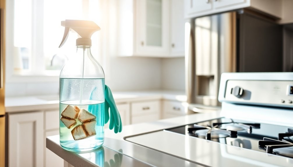 deep clean kitchen appliances
