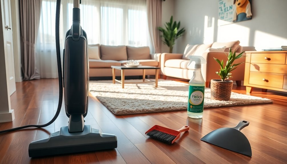 deep cleaning after infestation