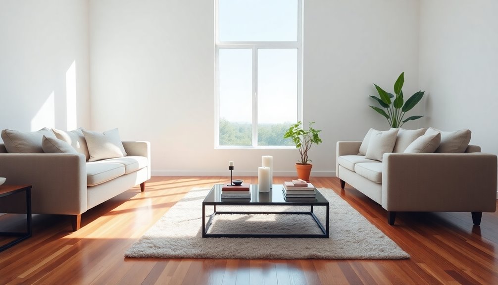 deep cleaning living room supplies