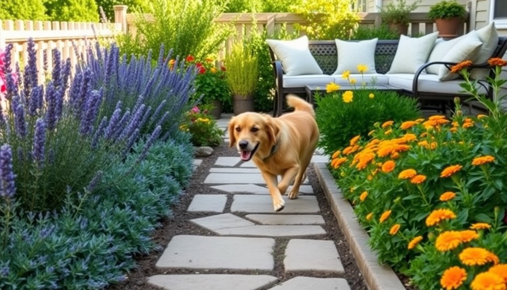 dog friendly plants for gardens