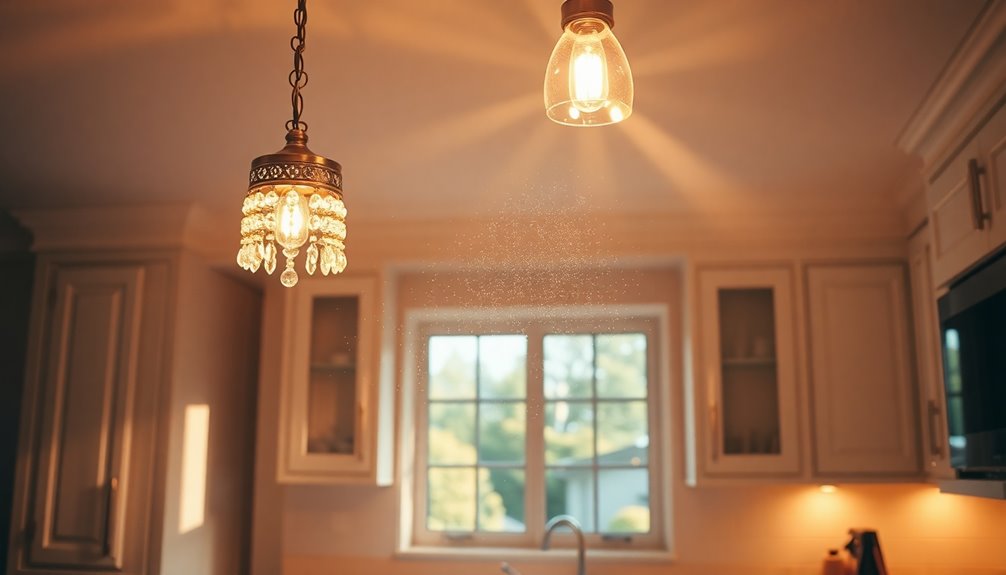 dusting enhances health and lighting