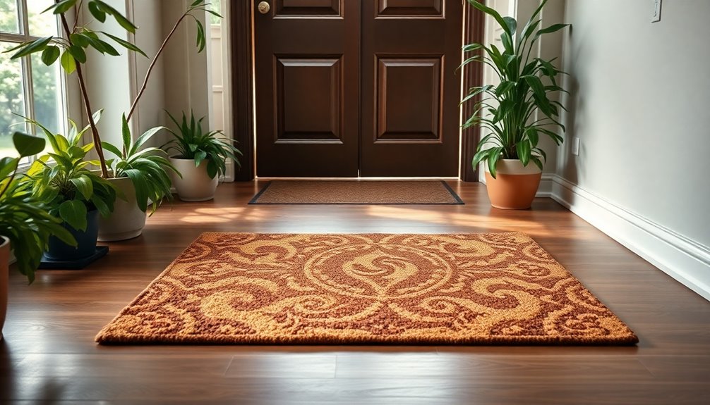 effective dirt trapping doormats