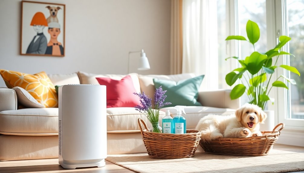 eliminate pet odors early