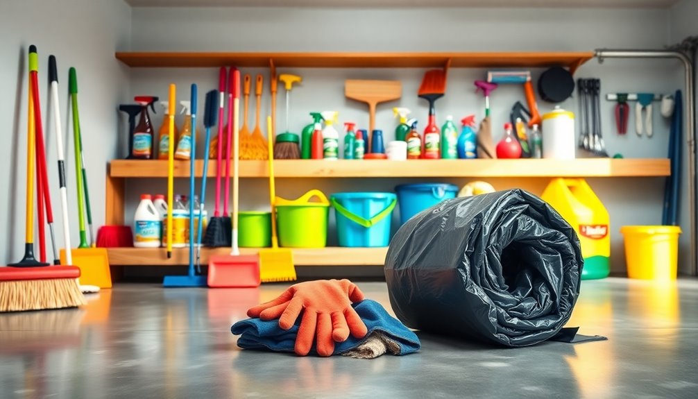 essential cleaning supplies checklist