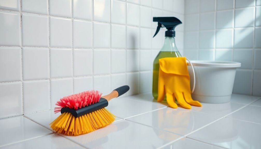 essential grout cleaning tools