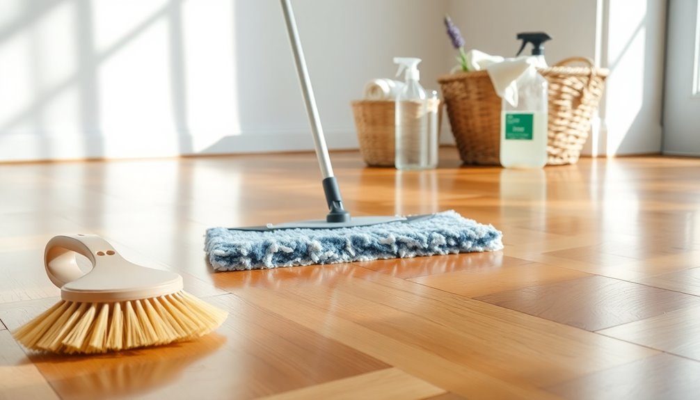 essential hardwood floor cleaning