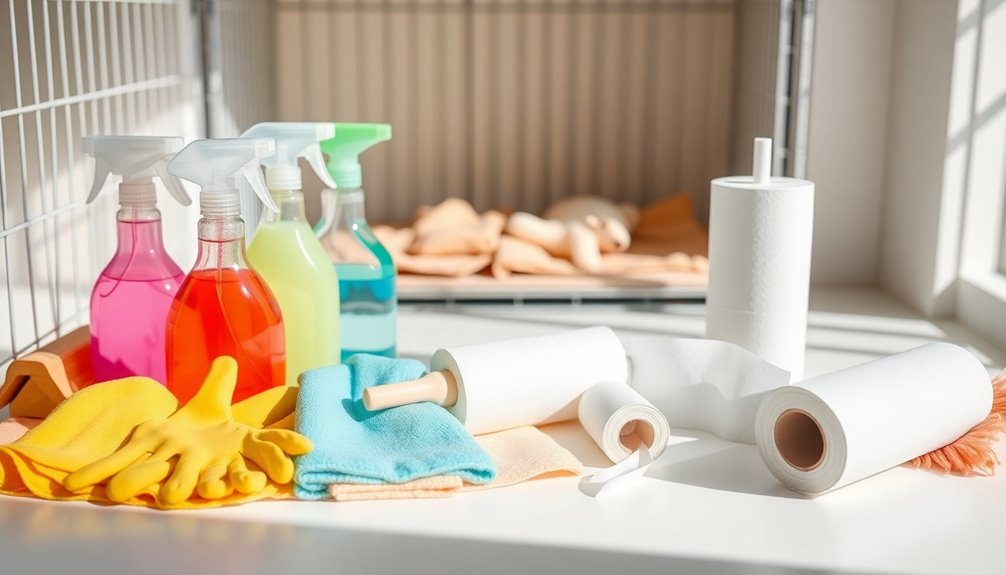 essential pet cleaning supplies