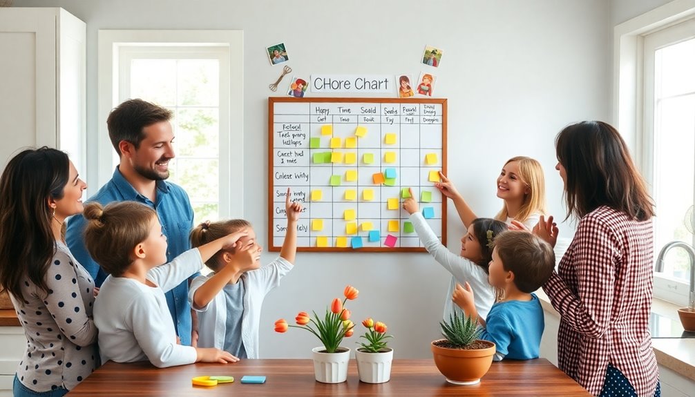 family chore chart collaboration