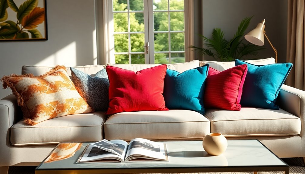 fluff arrange color coordinate