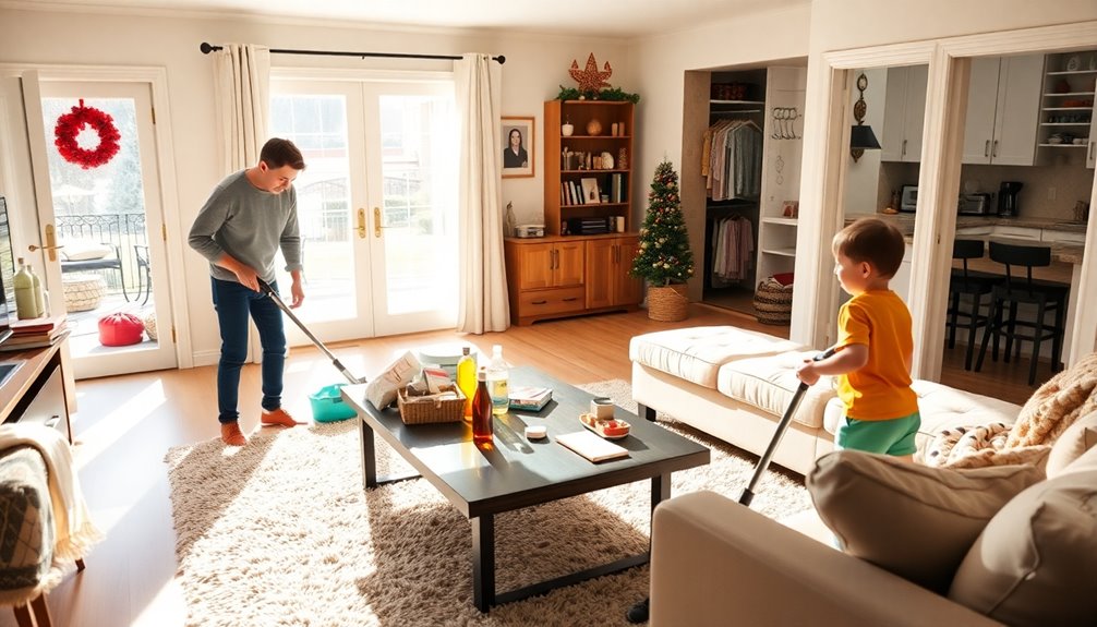 focus on high traffic areas