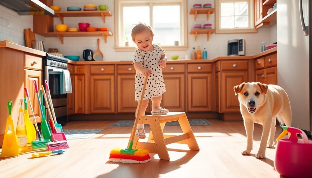 fun toddler cleaning activities