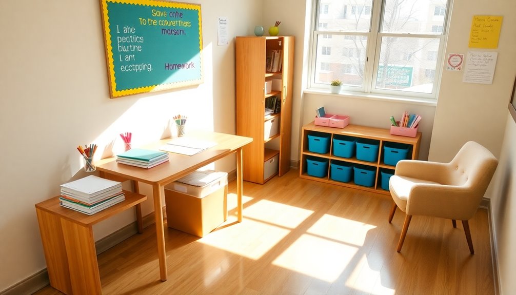 homework station for productivity