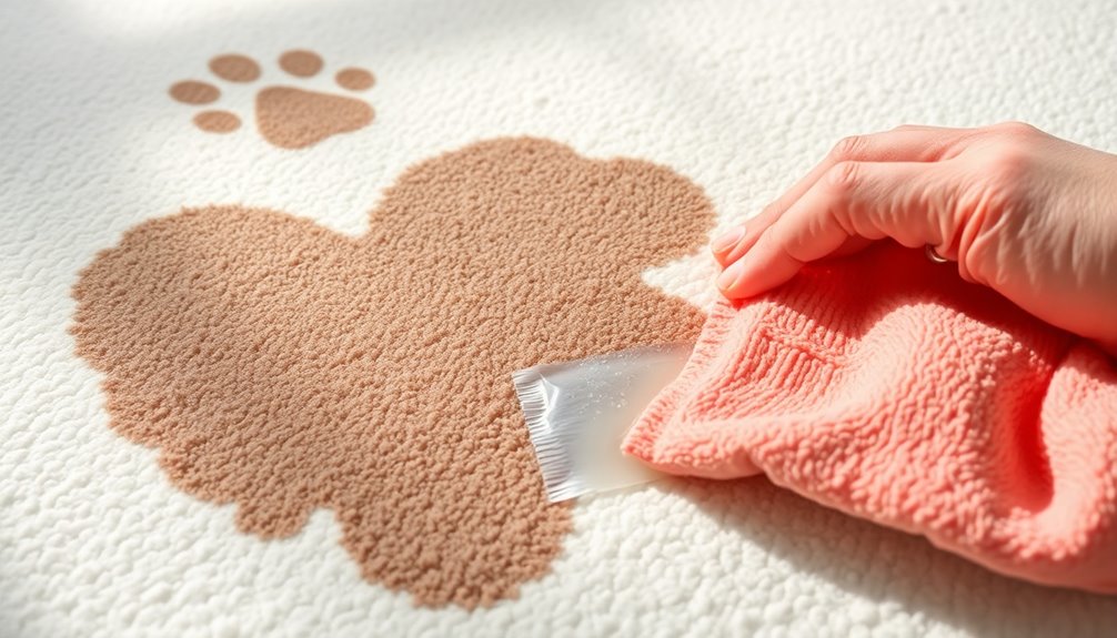 identifying pet stain types
