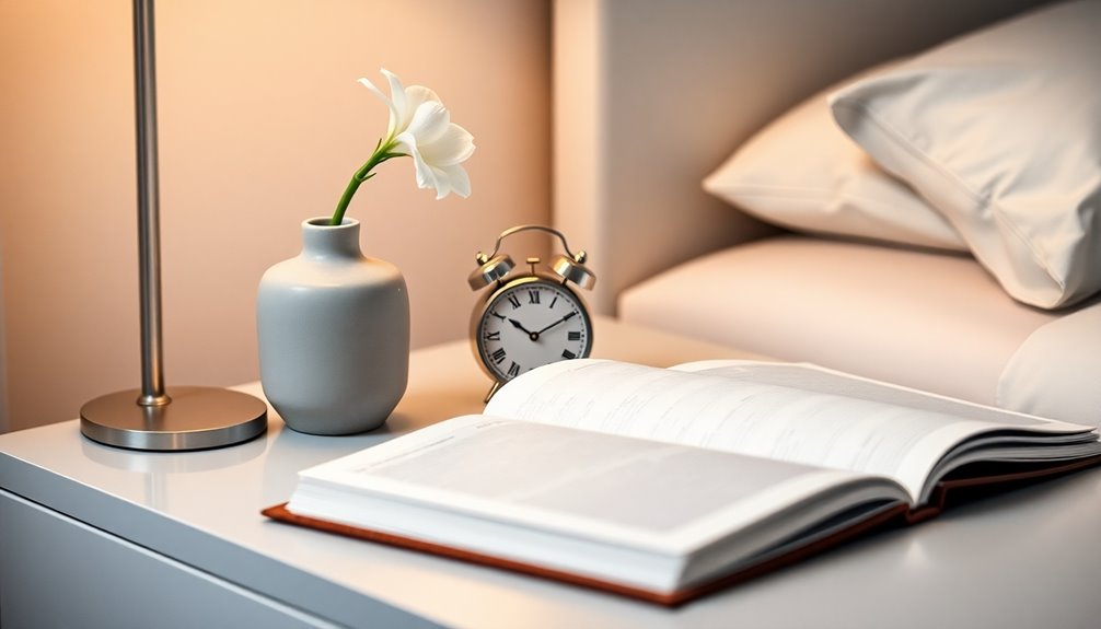 limit nightstand to essentials