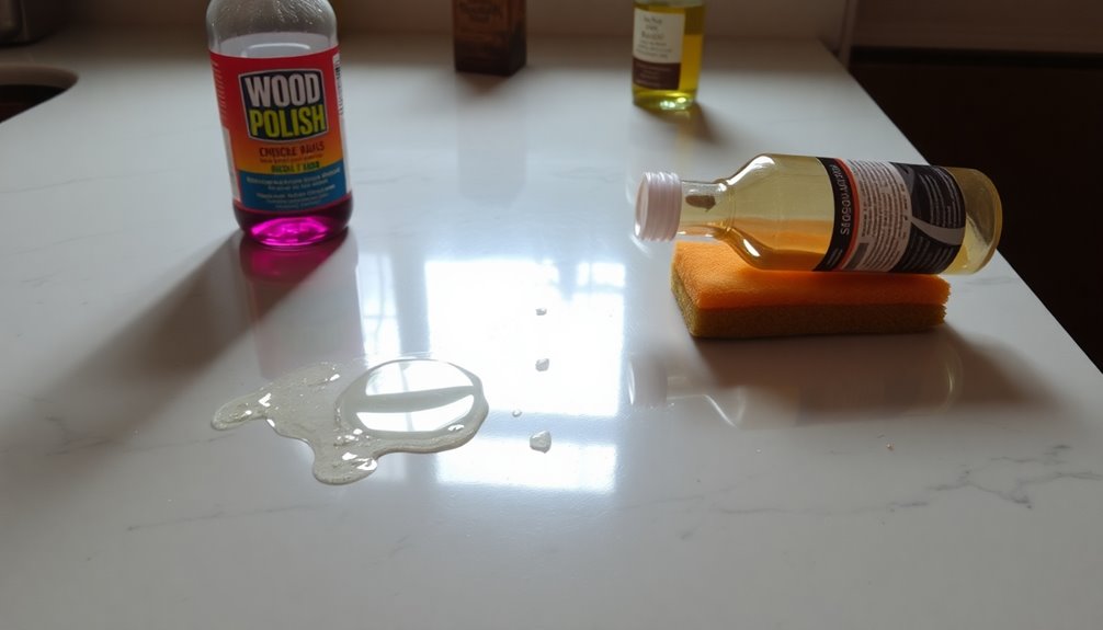 match cleaners to surfaces