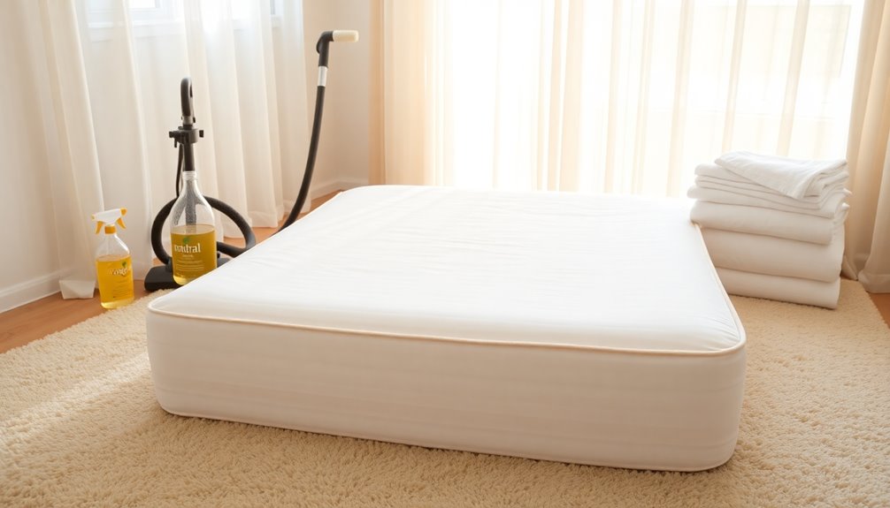 mattress stripping for cleaning