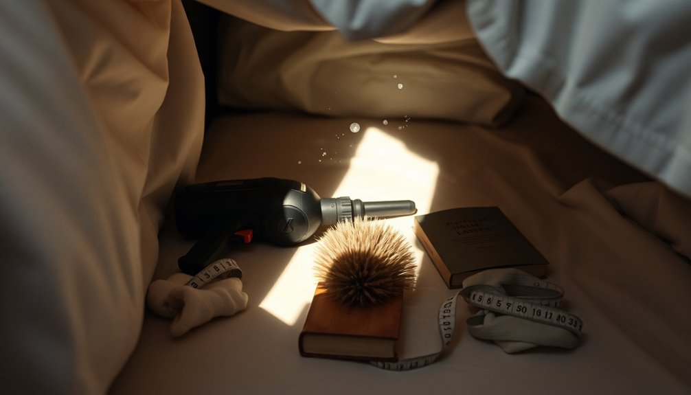 measure clearance clean hidden clutter